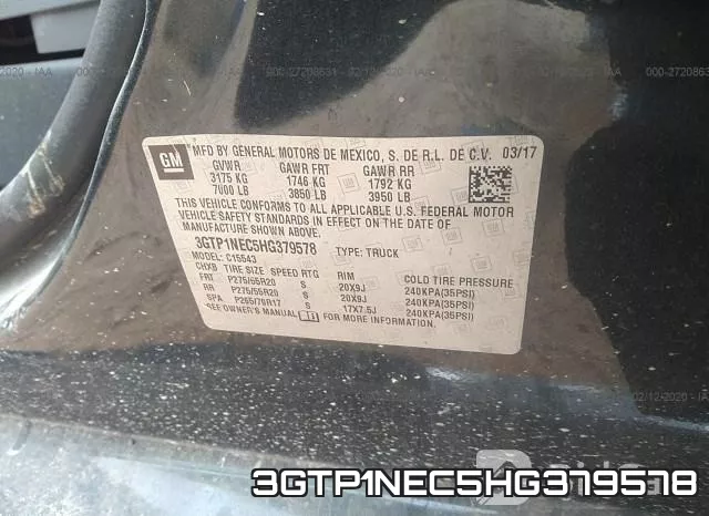3GTP1NEC5HG379578 фото 10
