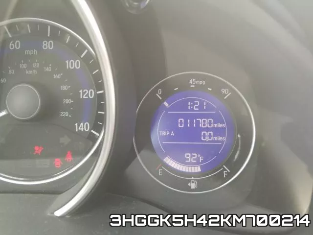 3HGGK5H42KM700214 фото 9