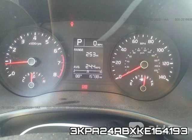 3KPA24ABXKE164193 фото 8