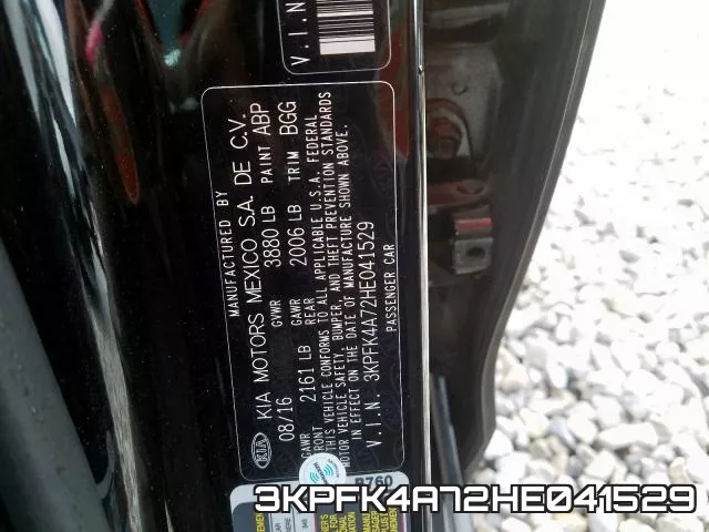 3KPFK4A72HE041529 фото 2