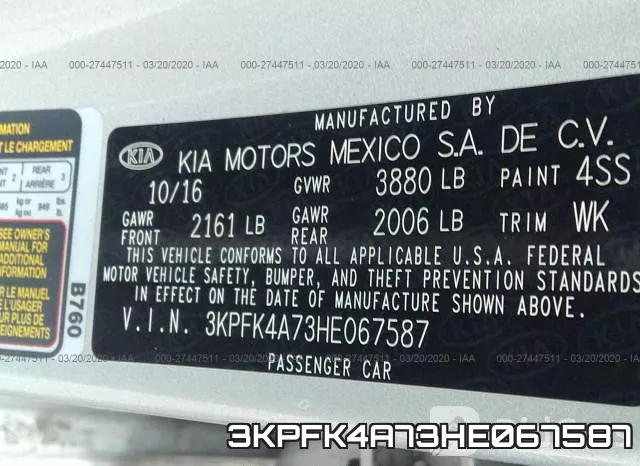 3KPFK4A73HE067587 фото 10