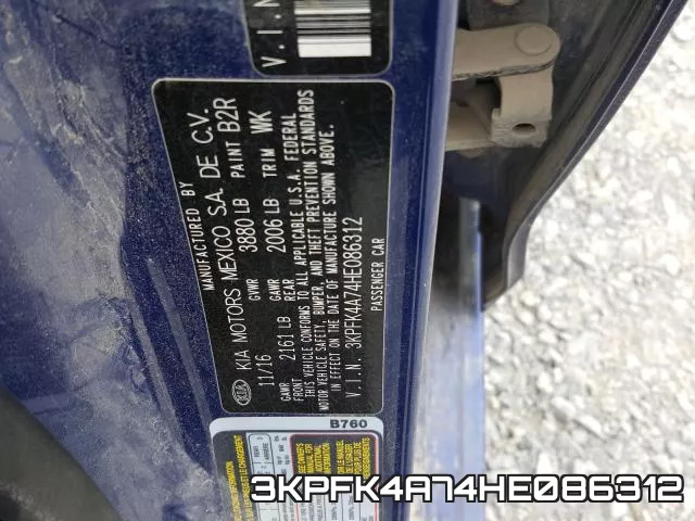 3KPFK4A74HE086312 фото 2