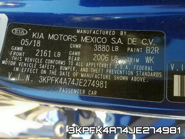 3KPFK4A74JE274981 фото 2