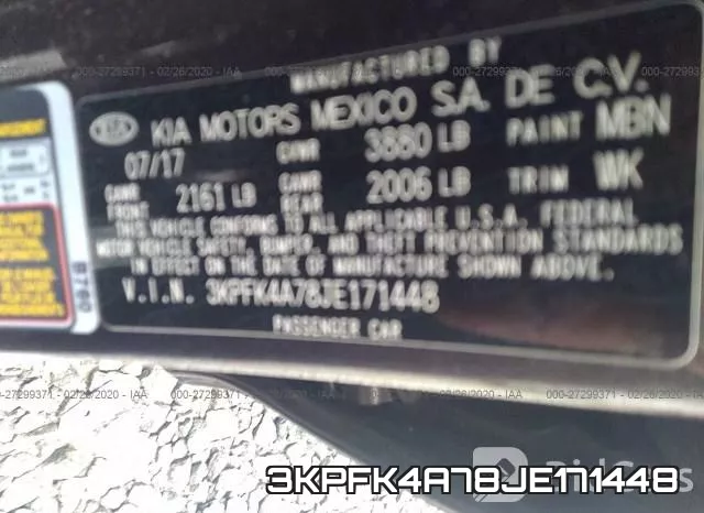 3KPFK4A78JE171448 фото 10