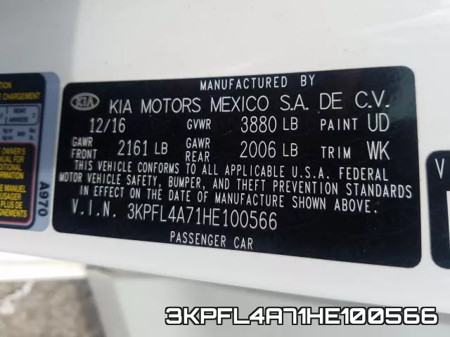 3KPFL4A71HE100566 фото 2