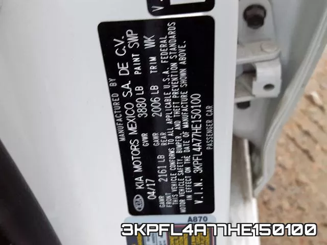 3KPFL4A77HE150100 фото 2