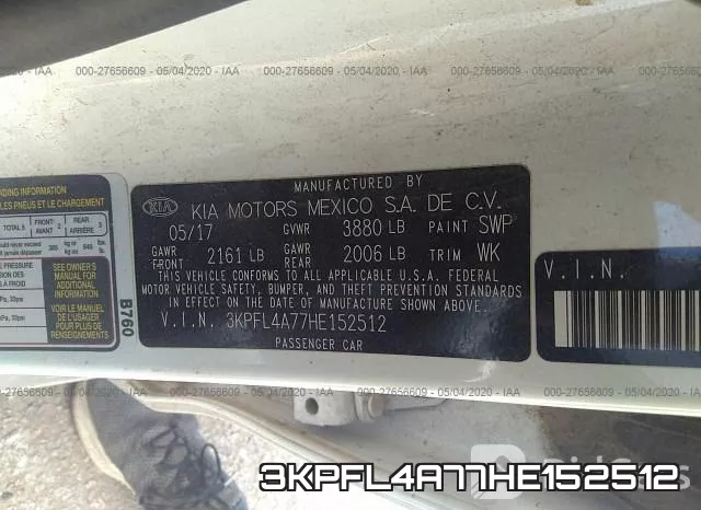 3KPFL4A77HE152512 фото 10