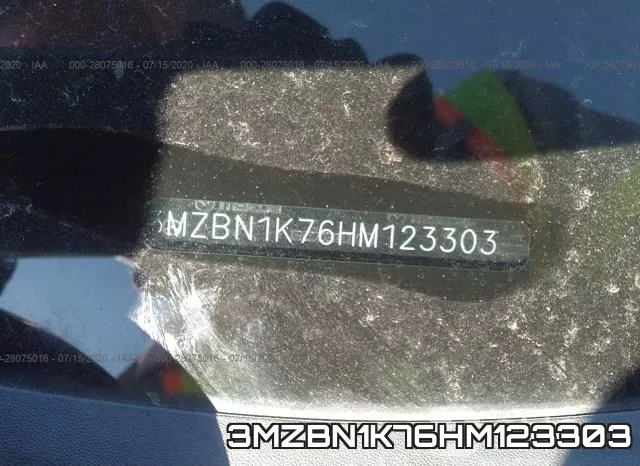 3MZBN1K76HM123303 фото 10