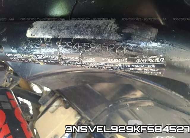 3NSVEL929KF584527 фото 2