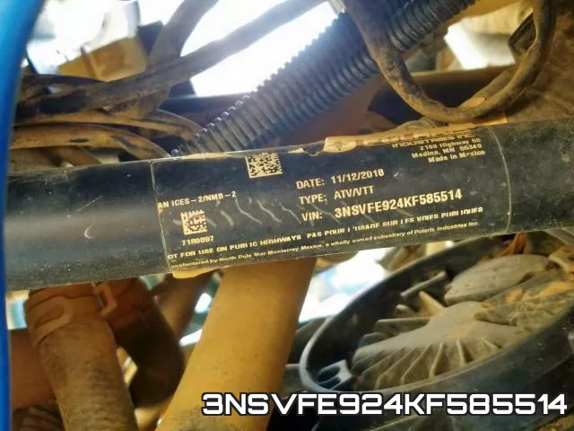 3NSVFE924KF585514 фото 2