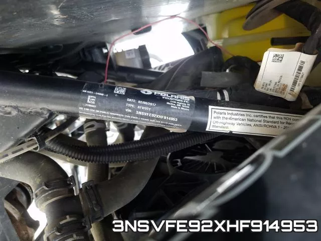 3NSVFE92XHF914953 фото 2