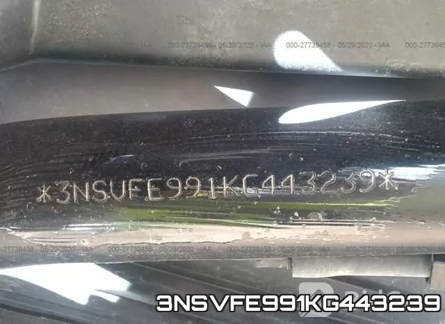 3NSVFE991KG443239 фото 2