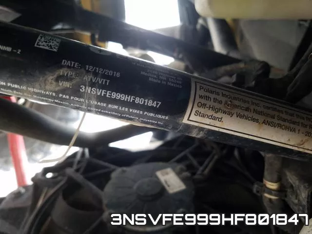 3NSVFE999HF801847 фото 2