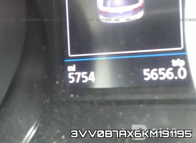 3VV0B7AX6KM191195 фото 8