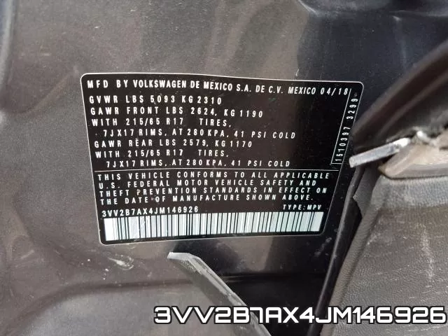 3VV2B7AX4JM146926 фото 2