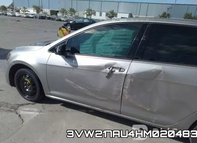 3VW217AU4HM020483 фото 7