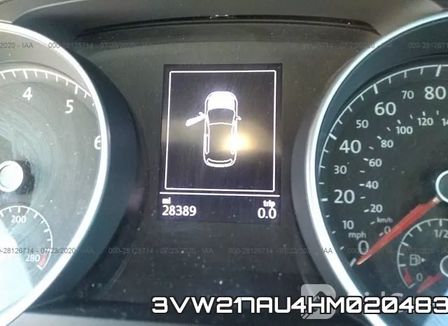 3VW217AU4HM020483 фото 8