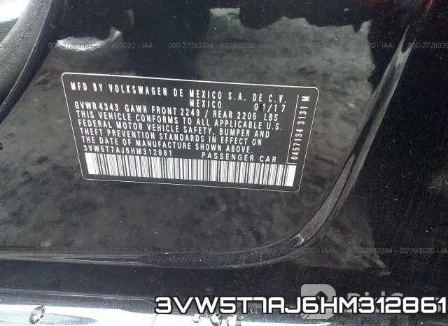 3VW5T7AJ6HM312861 фото 10