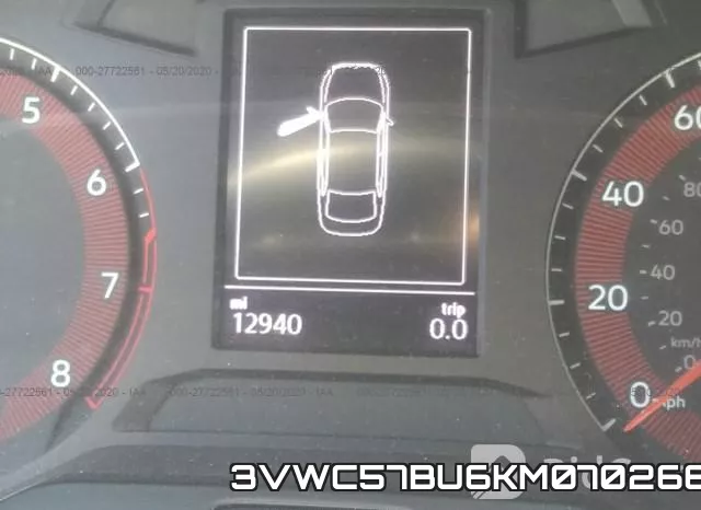 3VWC57BU6KM070266 фото 8