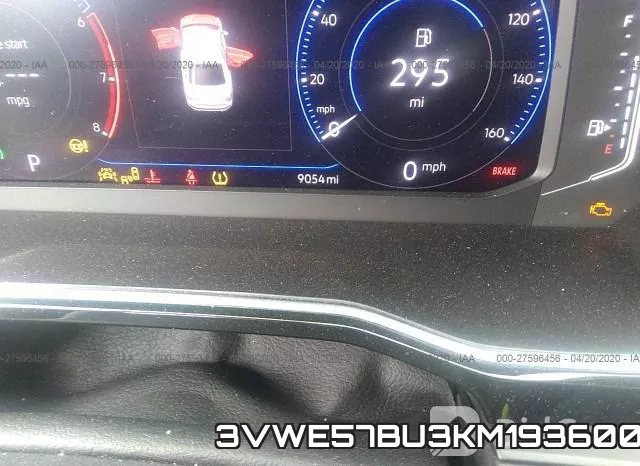 3VWE57BU3KM193600 фото 8