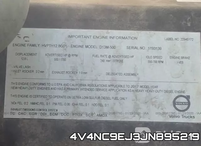 4V4NC9EJ3JN895219 фото 2