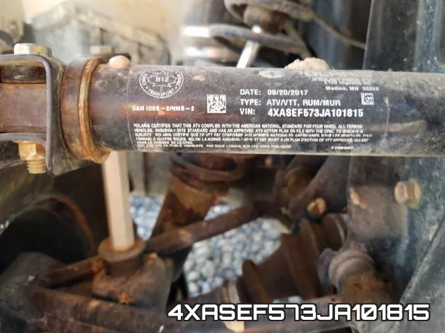 4XASEF573JA101815 фото 2
