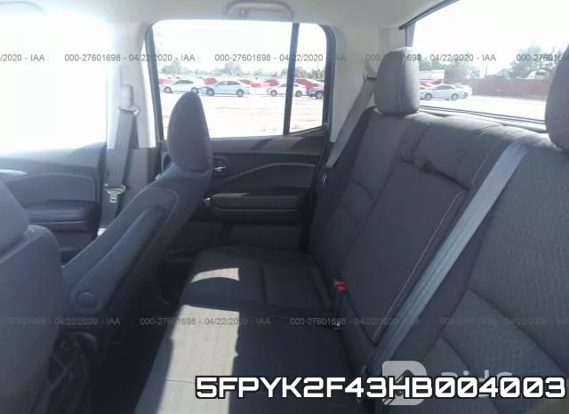 5FPYK2F43HB004003 фото 9