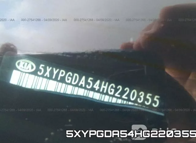 5XYPGDA54HG220355 фото 10