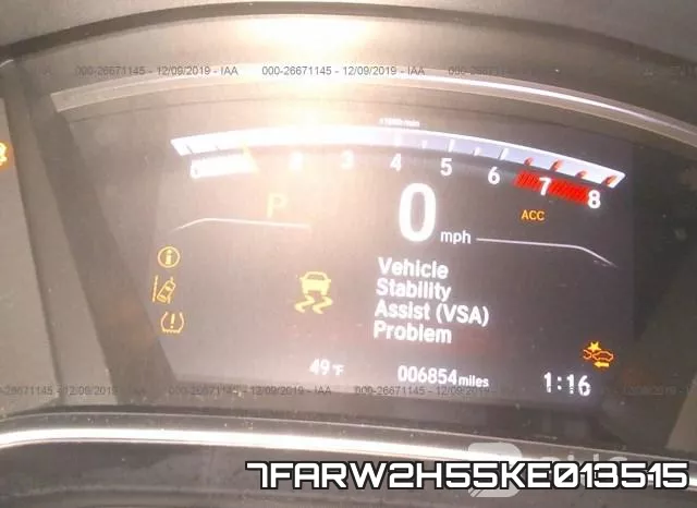 7FARW2H55KE013515 фото 8
