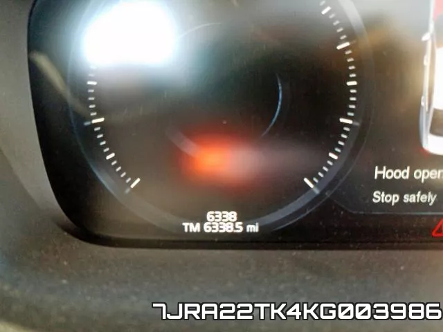 7JRA22TK4KG003986 фото 9