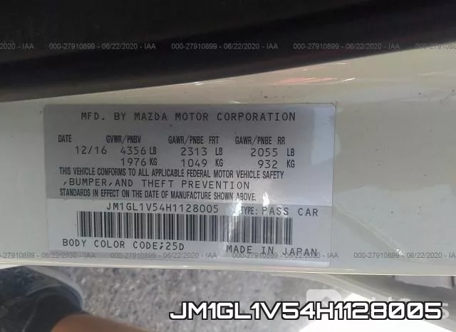 JM1GL1V54H1128005 фото 10