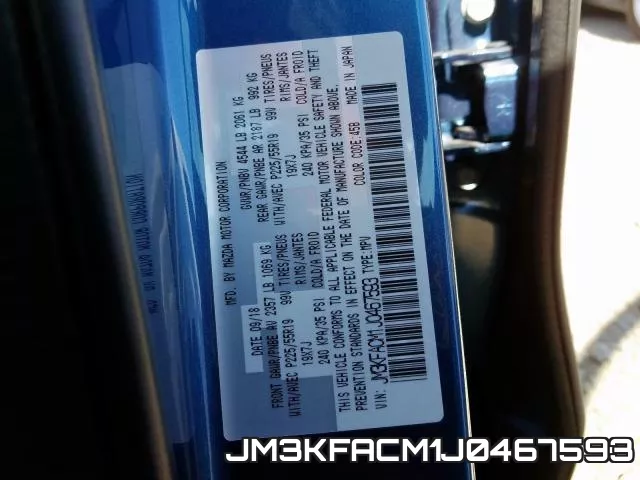 JM3KFACM1J0467593 фото 2