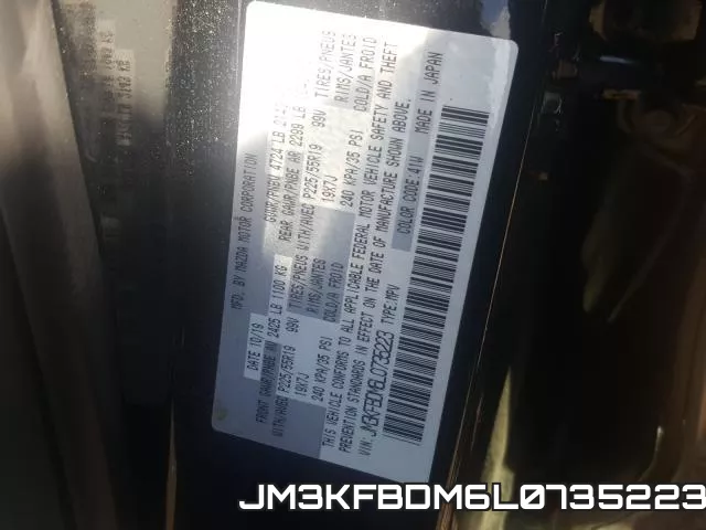 JM3KFBDM6L0735223 фото 2