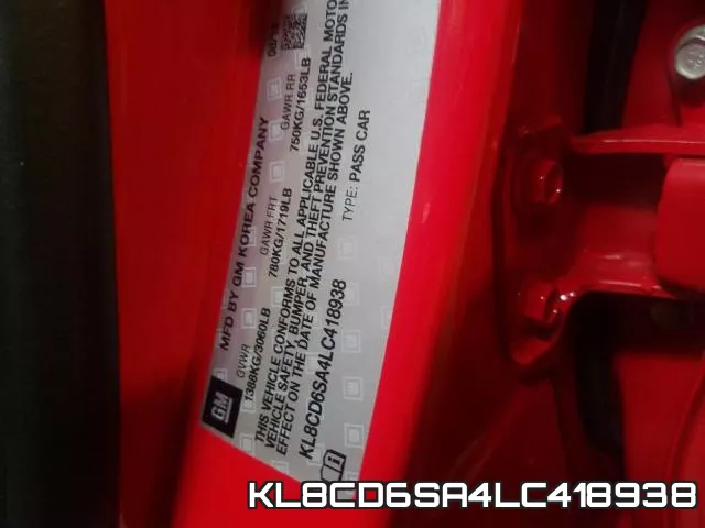 KL8CD6SA4LC418938 фото 2