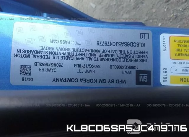 KL8CD6SA5JC479776 фото 10