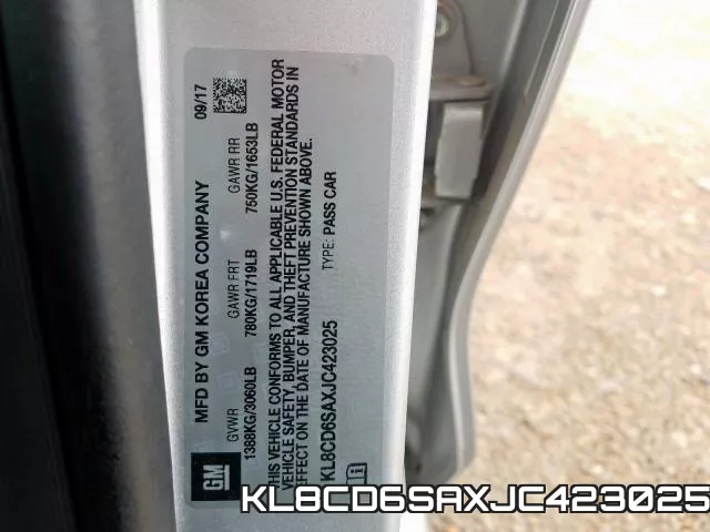 KL8CD6SAXJC423025 фото 2