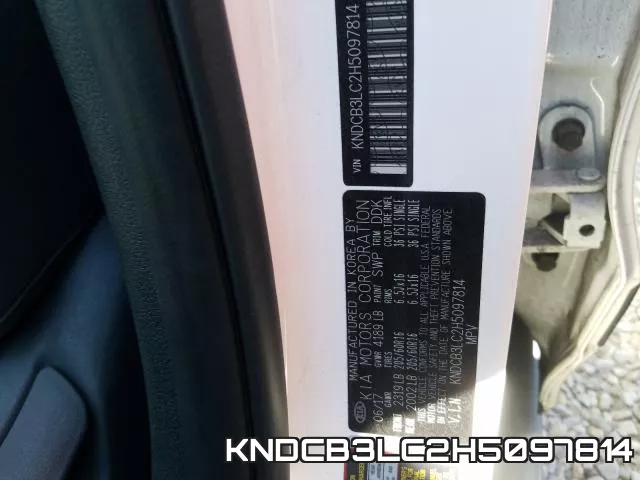 KNDCB3LC2H5097814 фото 2