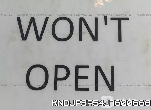 KNDJP3A54J7600668 фото 2