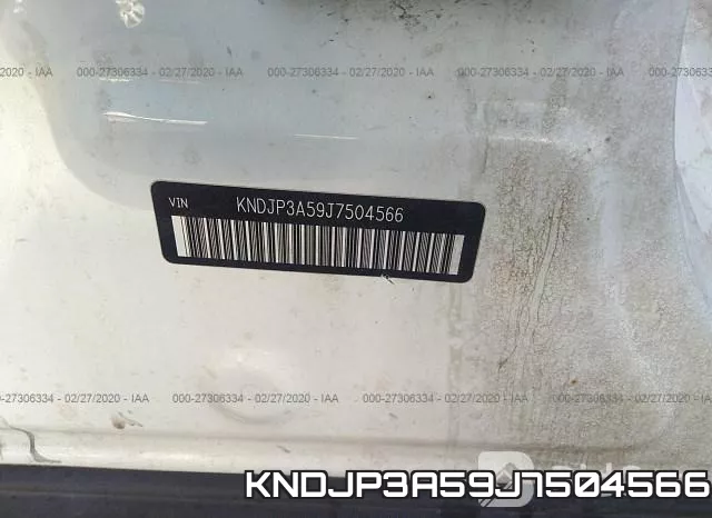 KNDJP3A59J7504566 фото 10