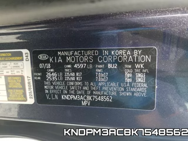 KNDPM3AC8K7548562 фото 2
