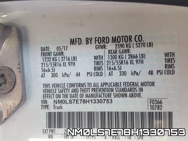 NM0LS7E78H1330753 фото 2