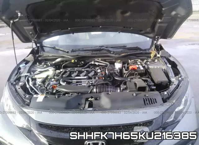 SHHFK7H65KU216385 фото 2