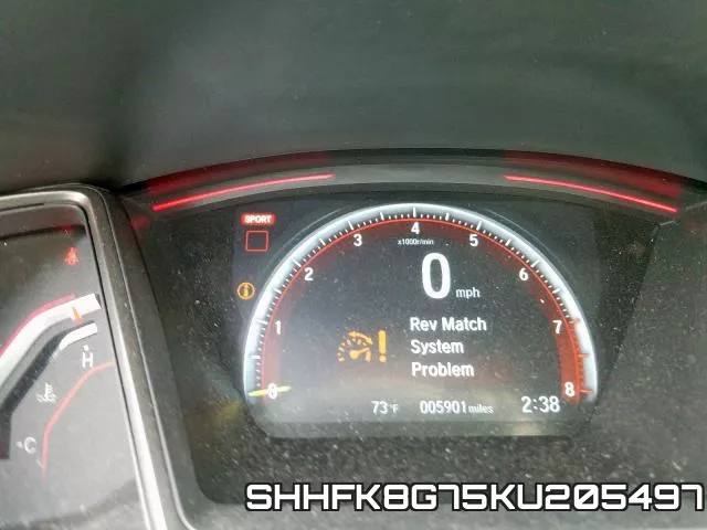 SHHFK8G75KU205497 фото 9