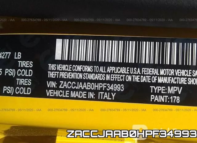 ZACCJAAB0HPF34993 фото 10