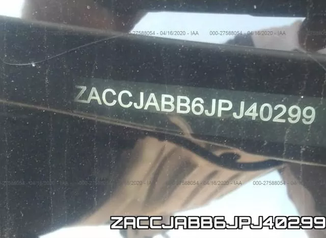 ZACCJABB6JPJ40299 фото 10