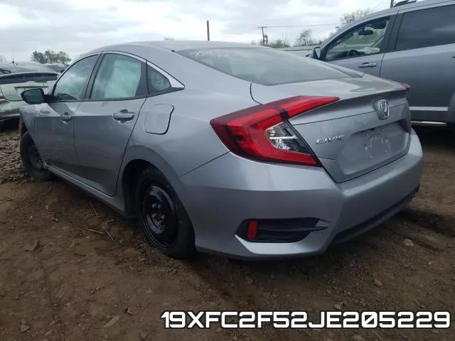 19XFC2F52JE205229 фото 4