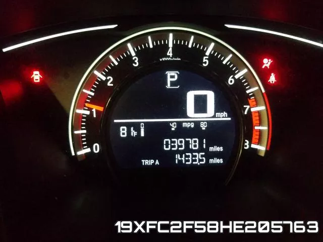 19XFC2F58HE205763 фото 9