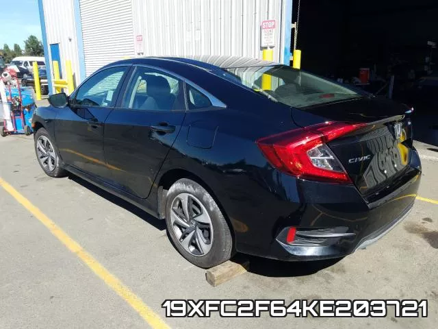 19XFC2F64KE203721 фото 4