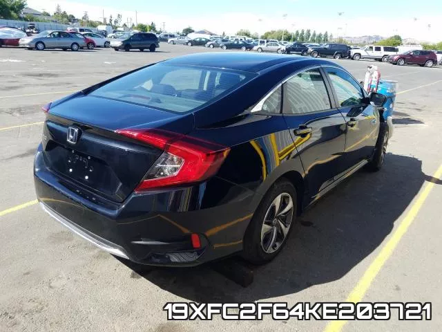 19XFC2F64KE203721 фото 5