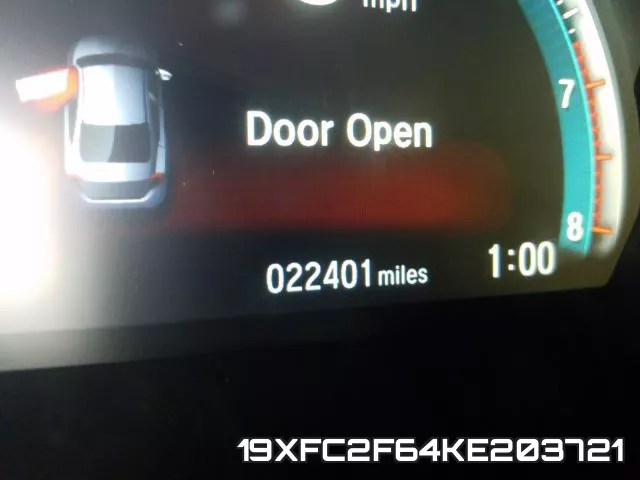 19XFC2F64KE203721 фото 9